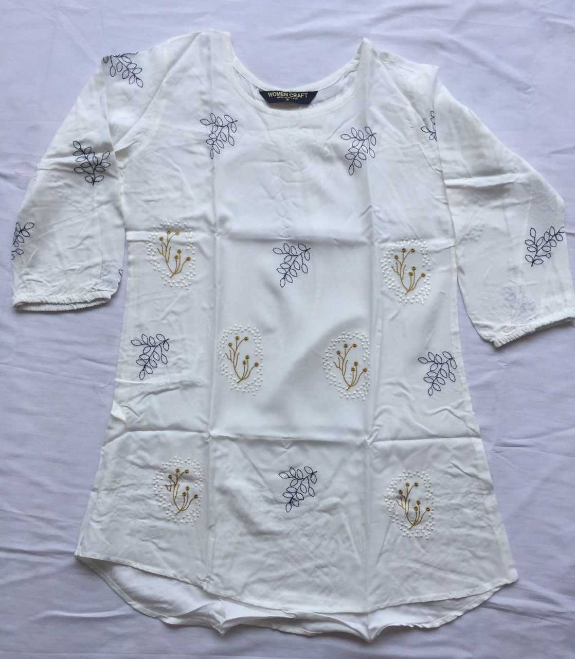 Heavy Viscose Rayon with Embroidery Stich Work