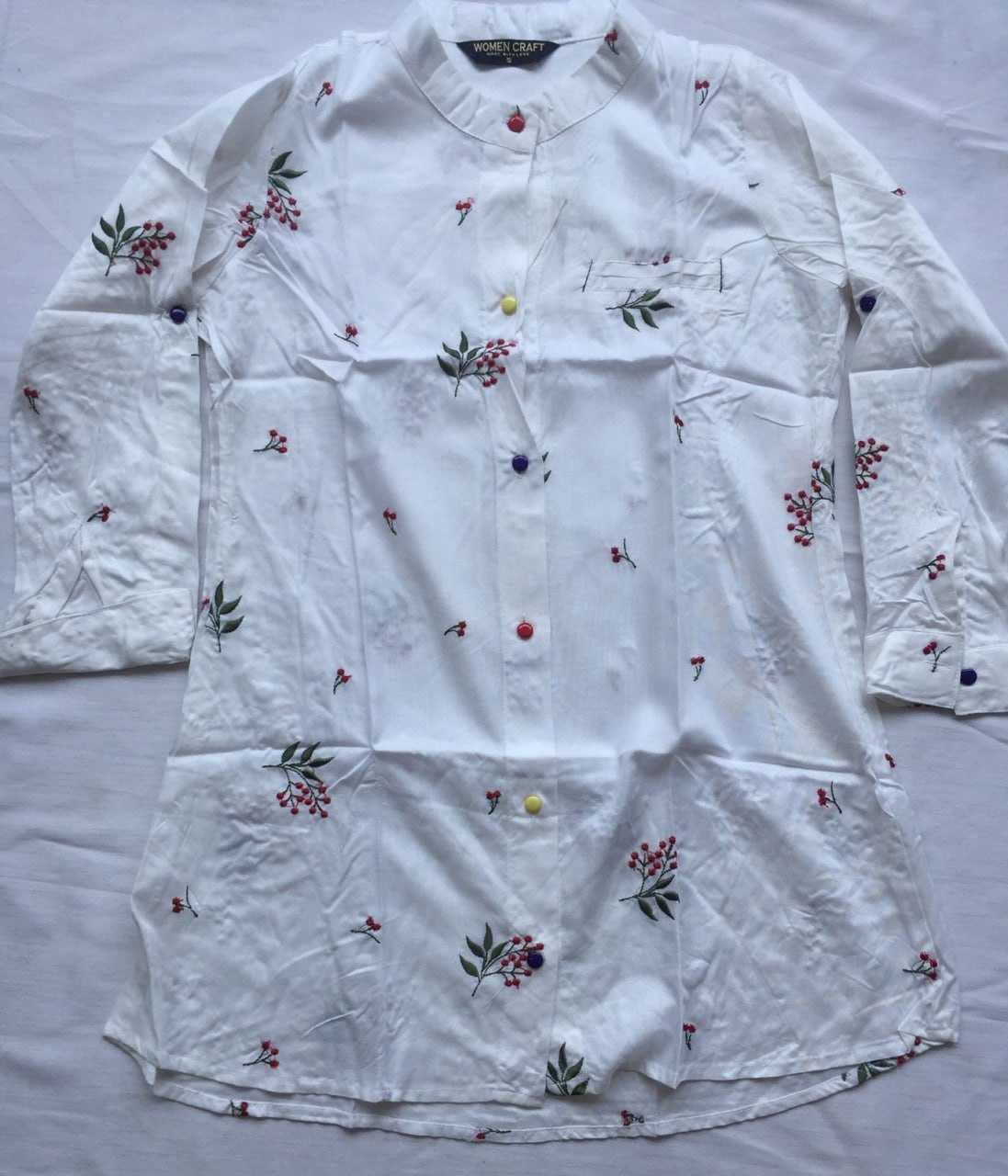 Heavy Viscose Rayon with Embroidery Stich Work