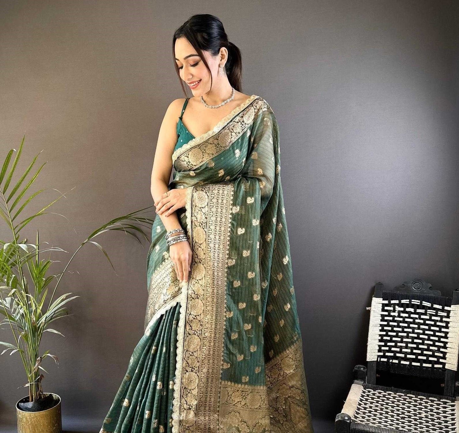 Tissue Silk Sarees