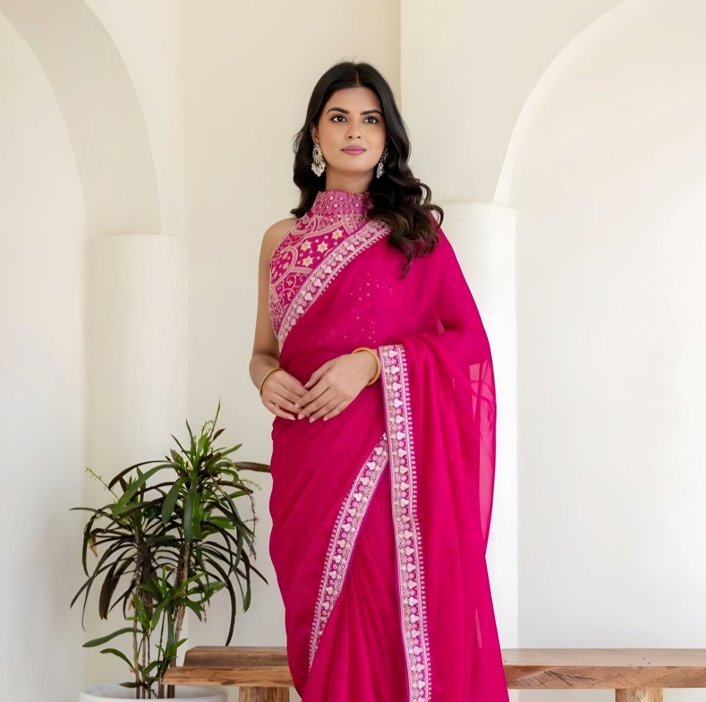 Rangoli Silk Party Wear