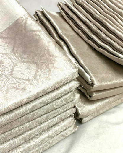 Banarasi Tissue Silk Fab Zari  Weaving Handwork
