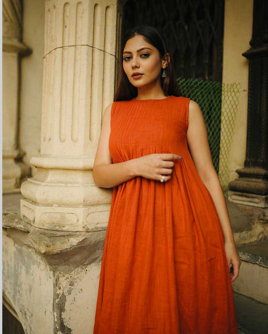 Magic Slub Cotton Orange Suit