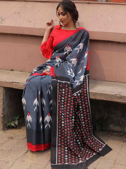 Pure Mul Cotton Fish Pattern Design