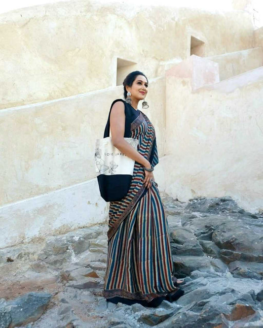 Semi Gajji Japan Silk Saree