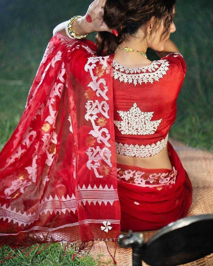 Heavy Soft Organza with Beautiful C -Pallu with Heavy Embroidery