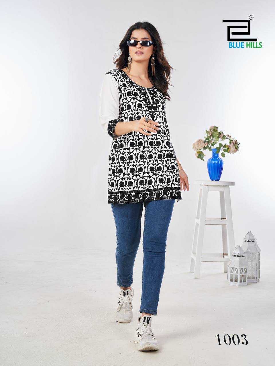 Short Length Chikankari Off White Kurti